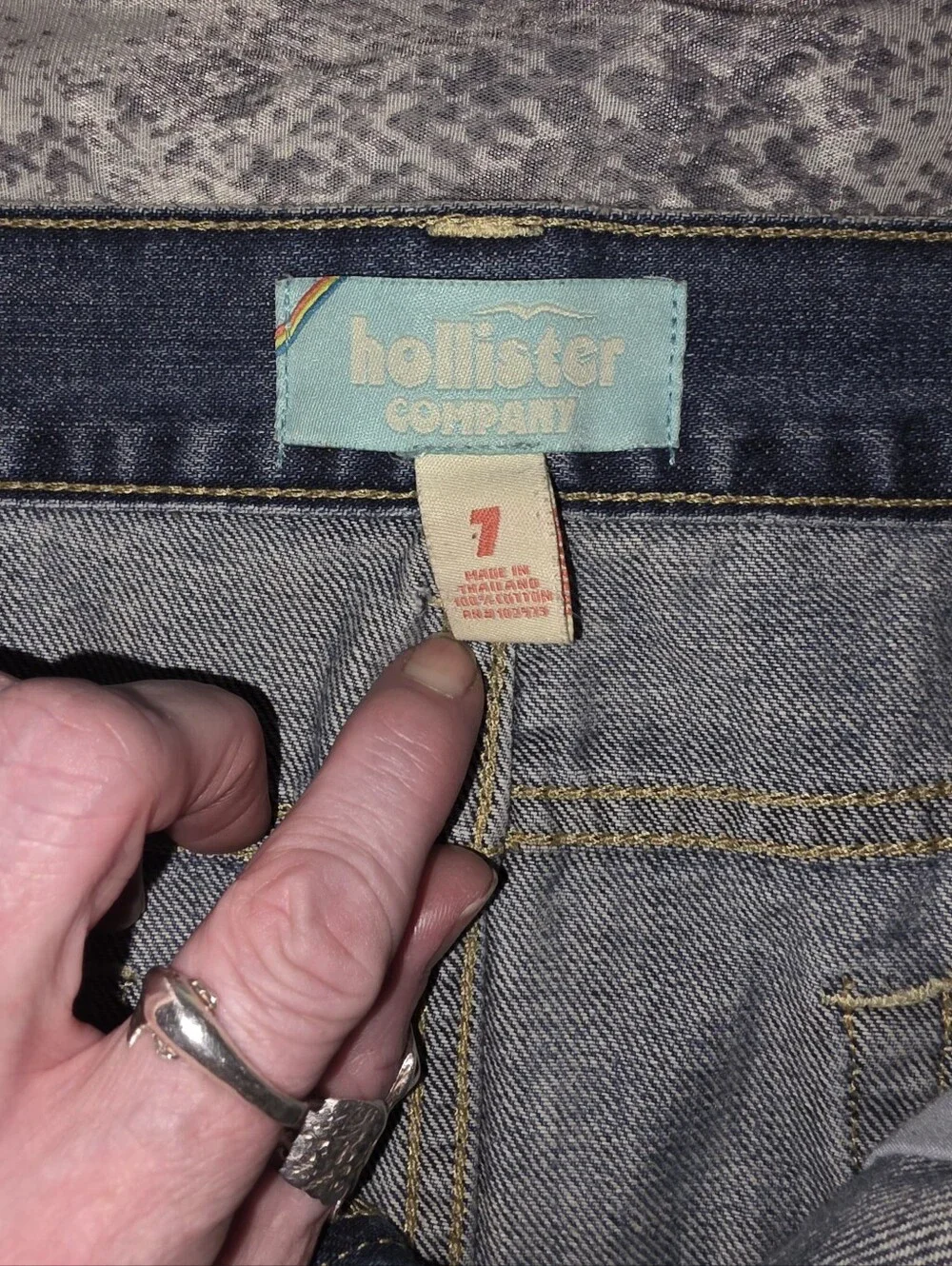 Hollister Blue Denim Skirt - Picture 8 of 8